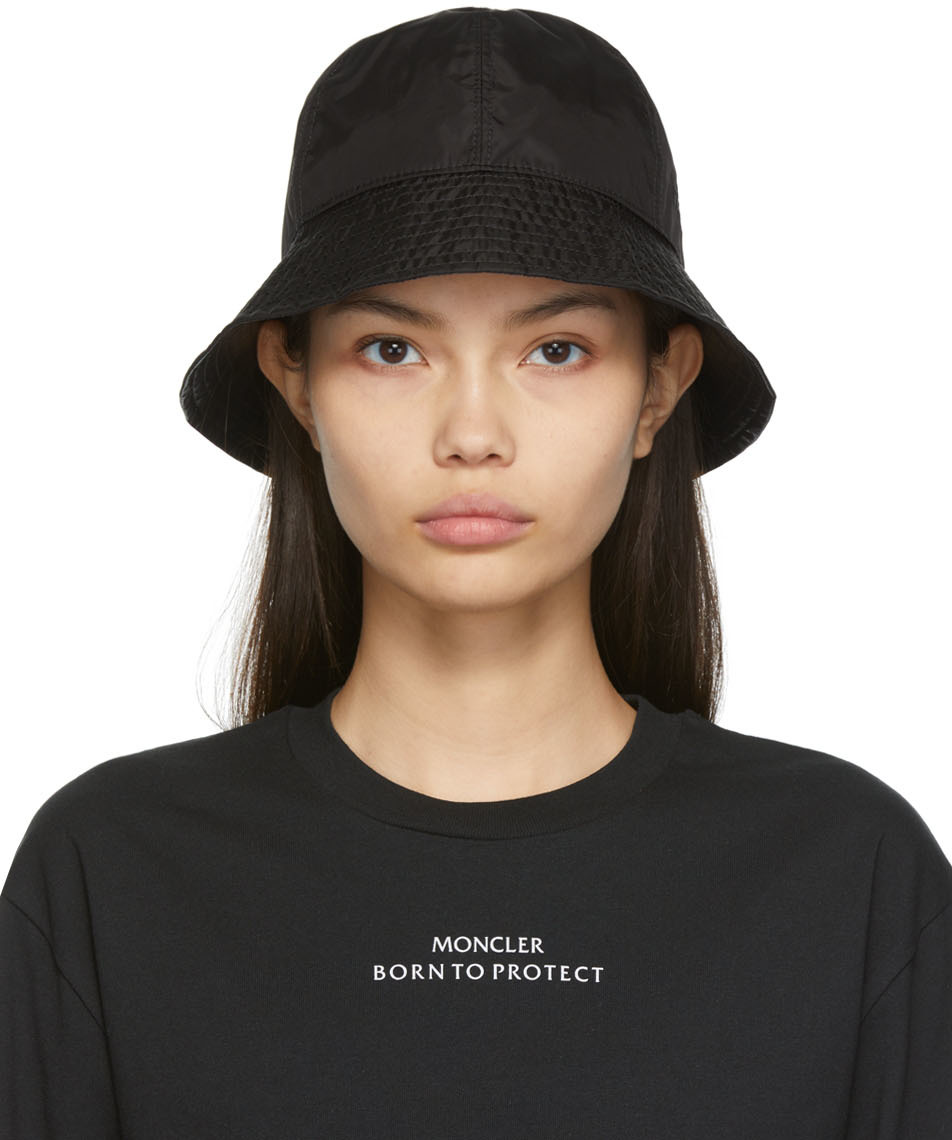 Reversible Black Born To Protect Bucket Hat