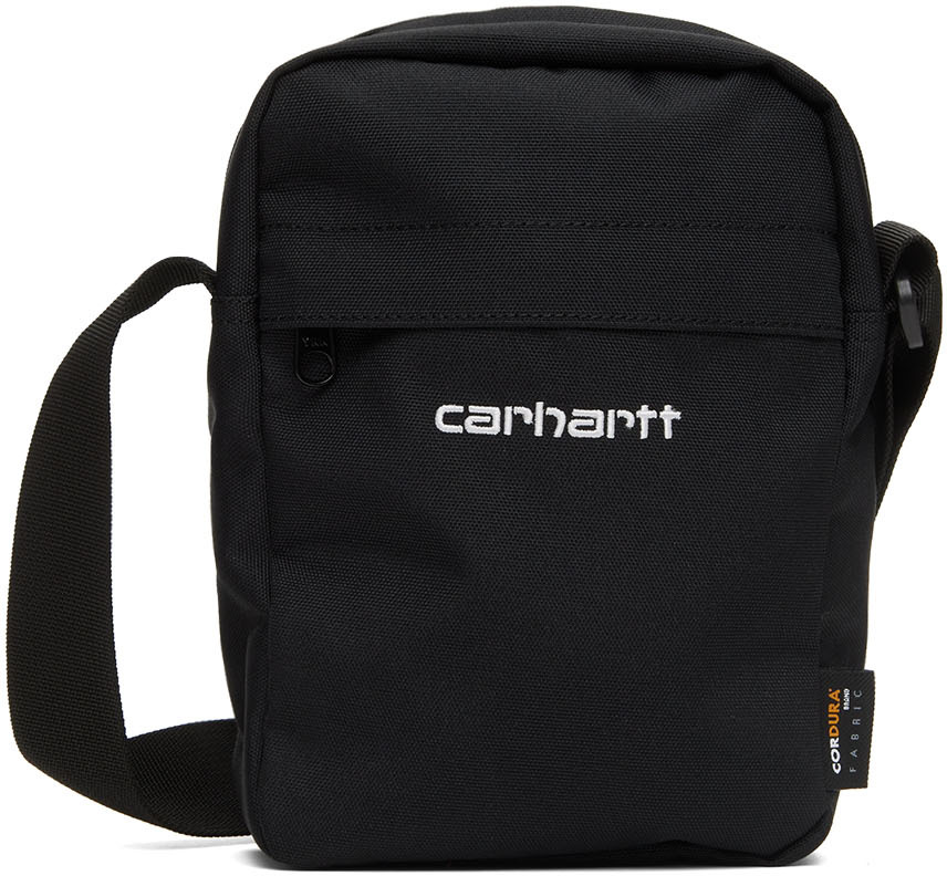 Carhartt Black Payton Shoulder Bag In Black/white