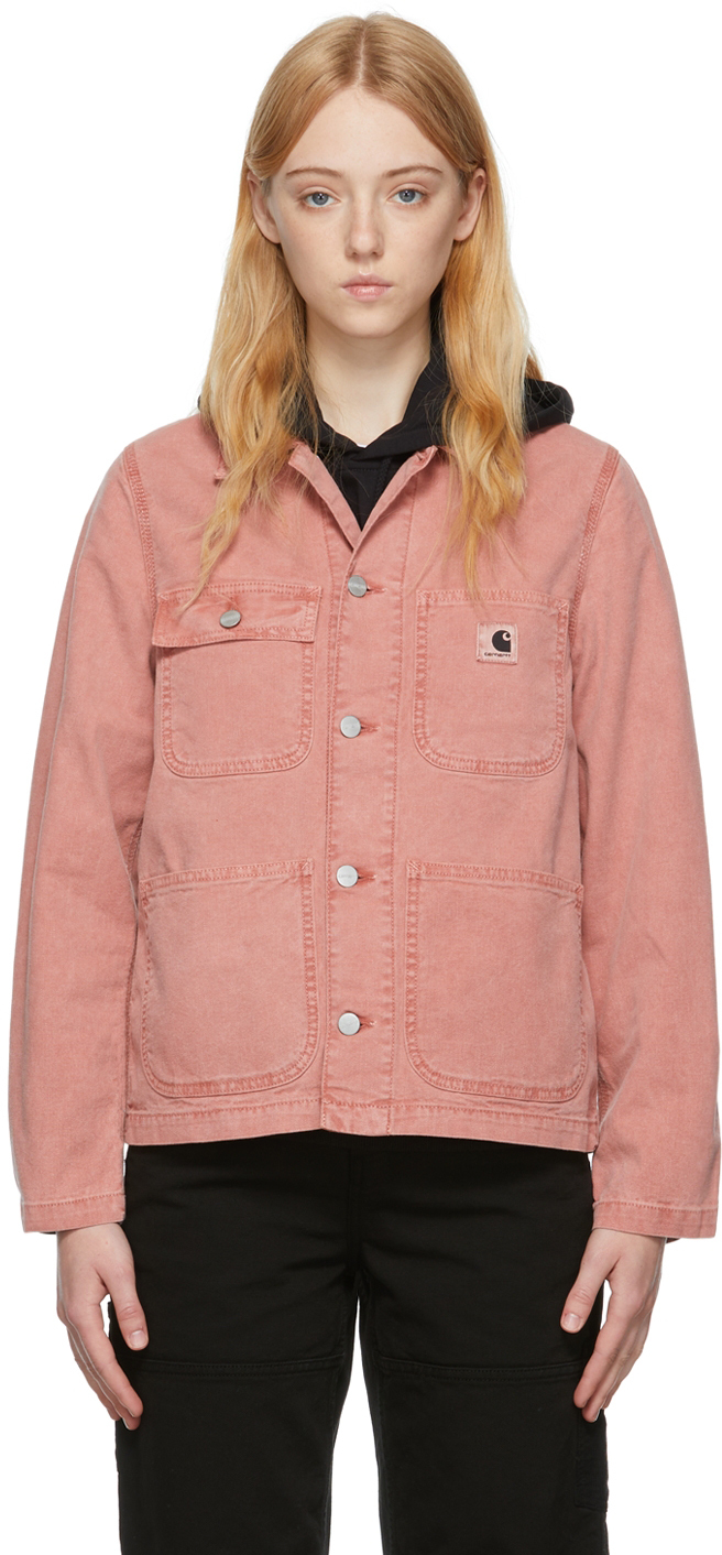 Carhartt Work In Progress Pink Cotton Jacket