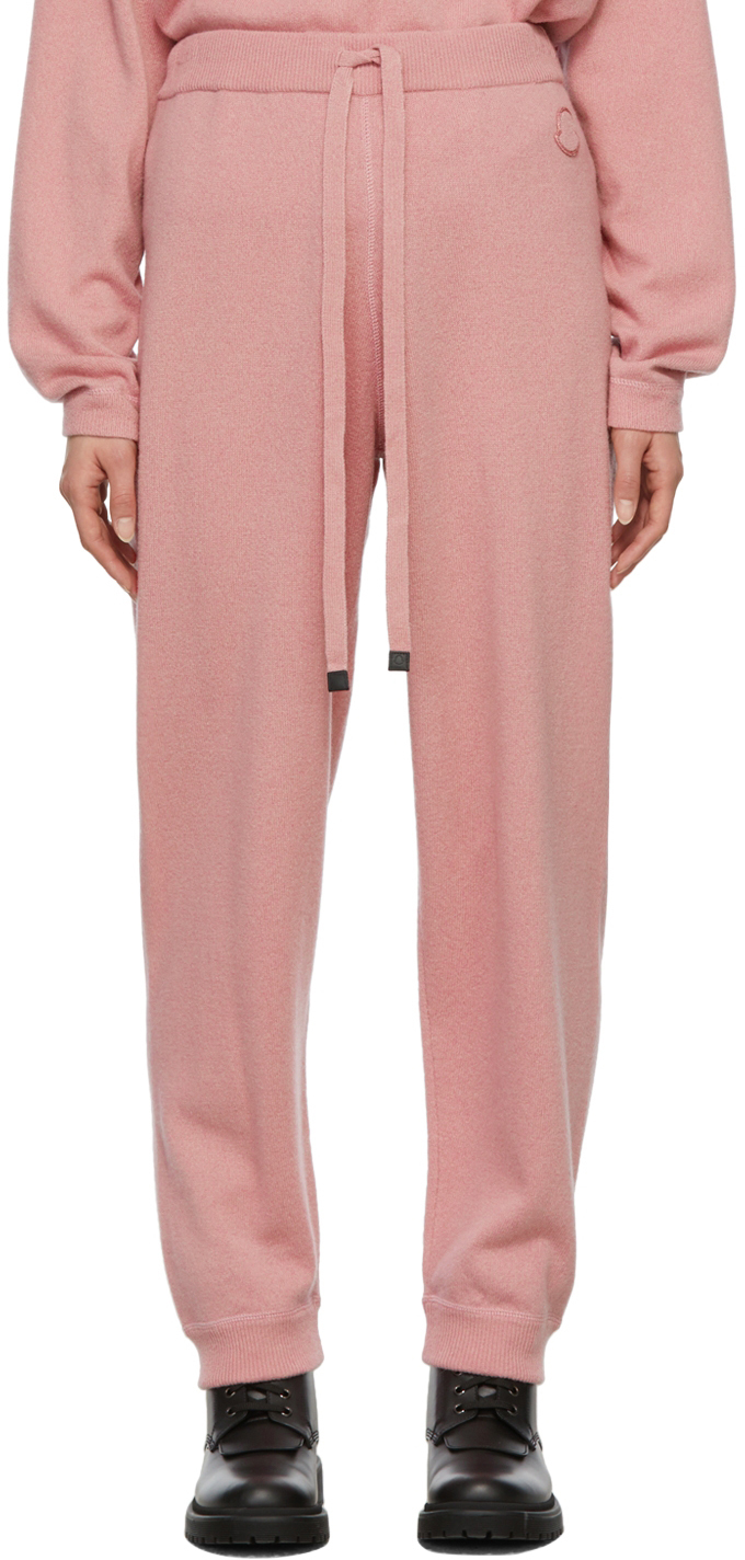 Pink Wool & Cashmere Lounge Pants