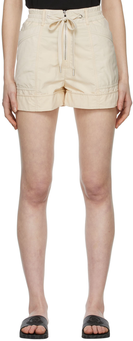 Off-White Polyester Shorts