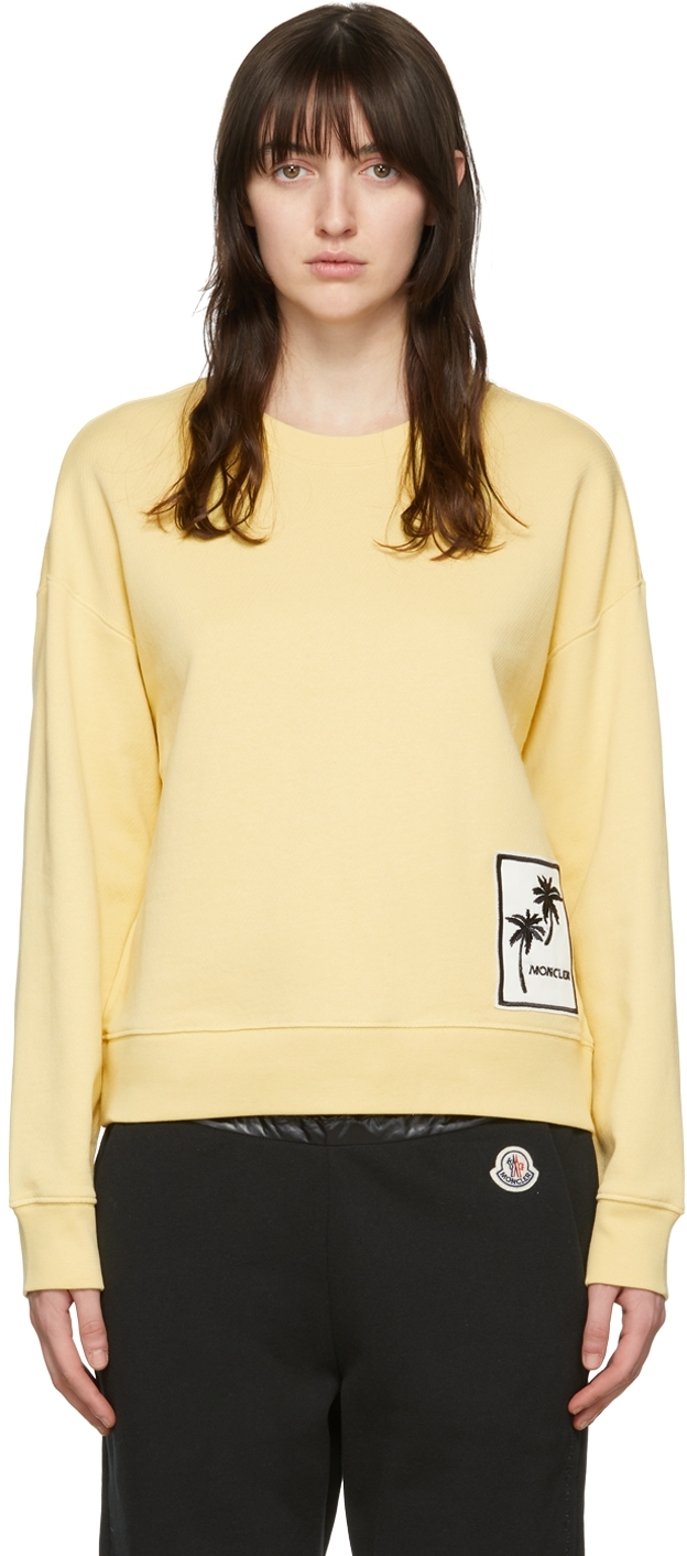 Yellow Cotton Sweatshirt