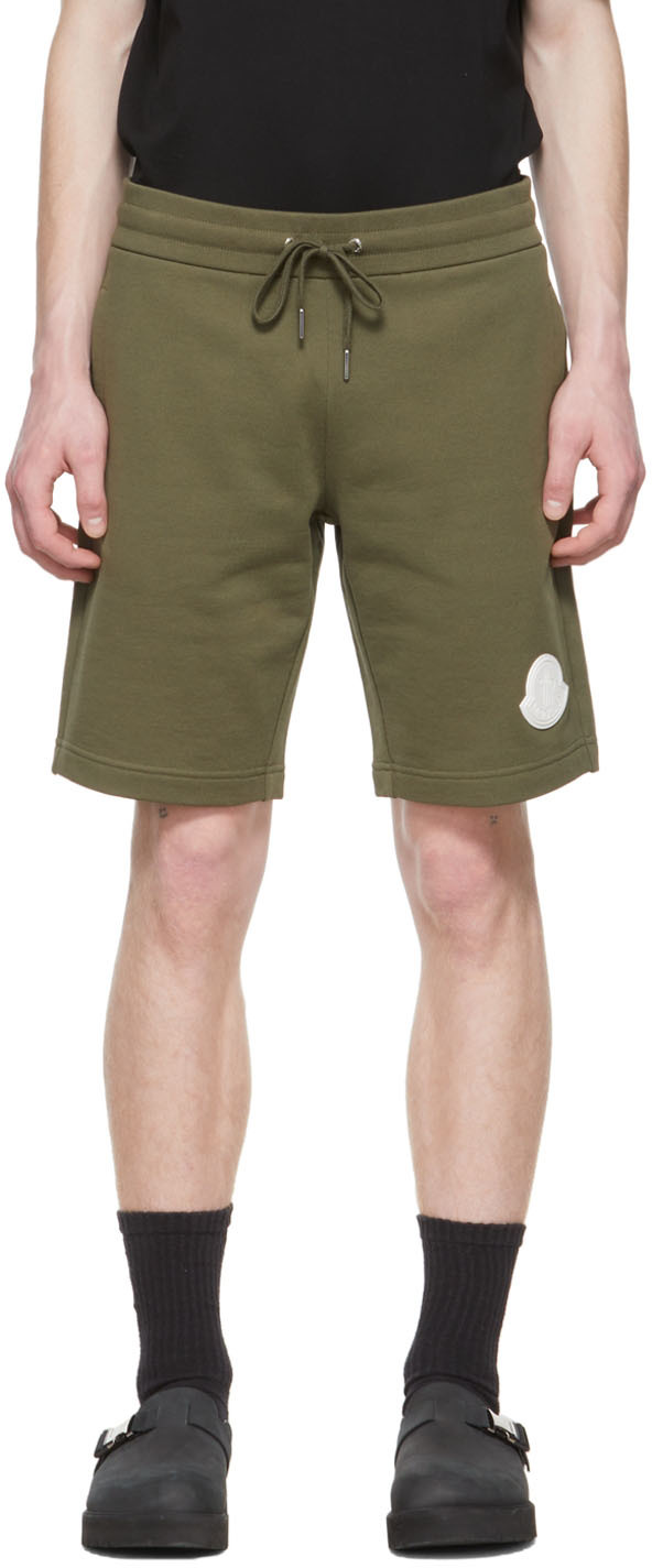 Khaki Cotton Shorts