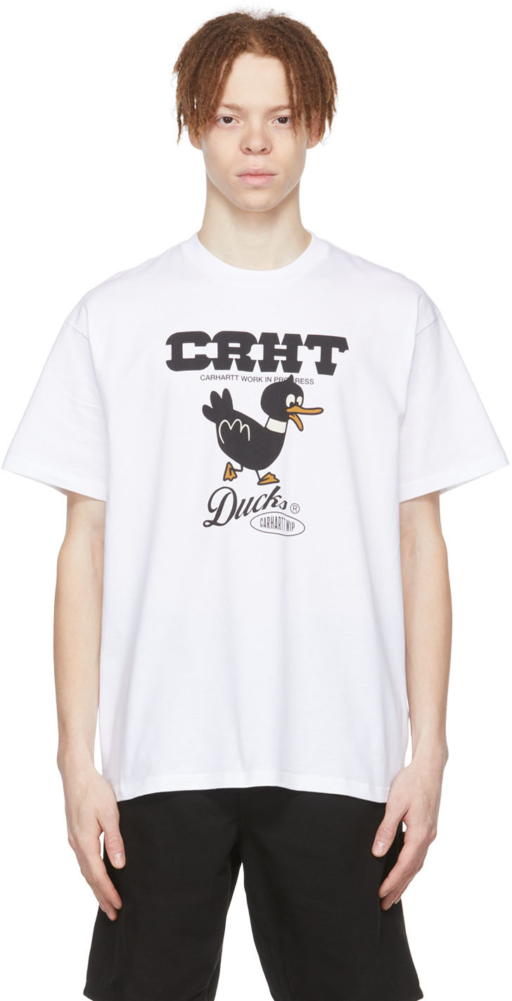 Carhartt Work In Progress White Organic Cotton T-Shirt