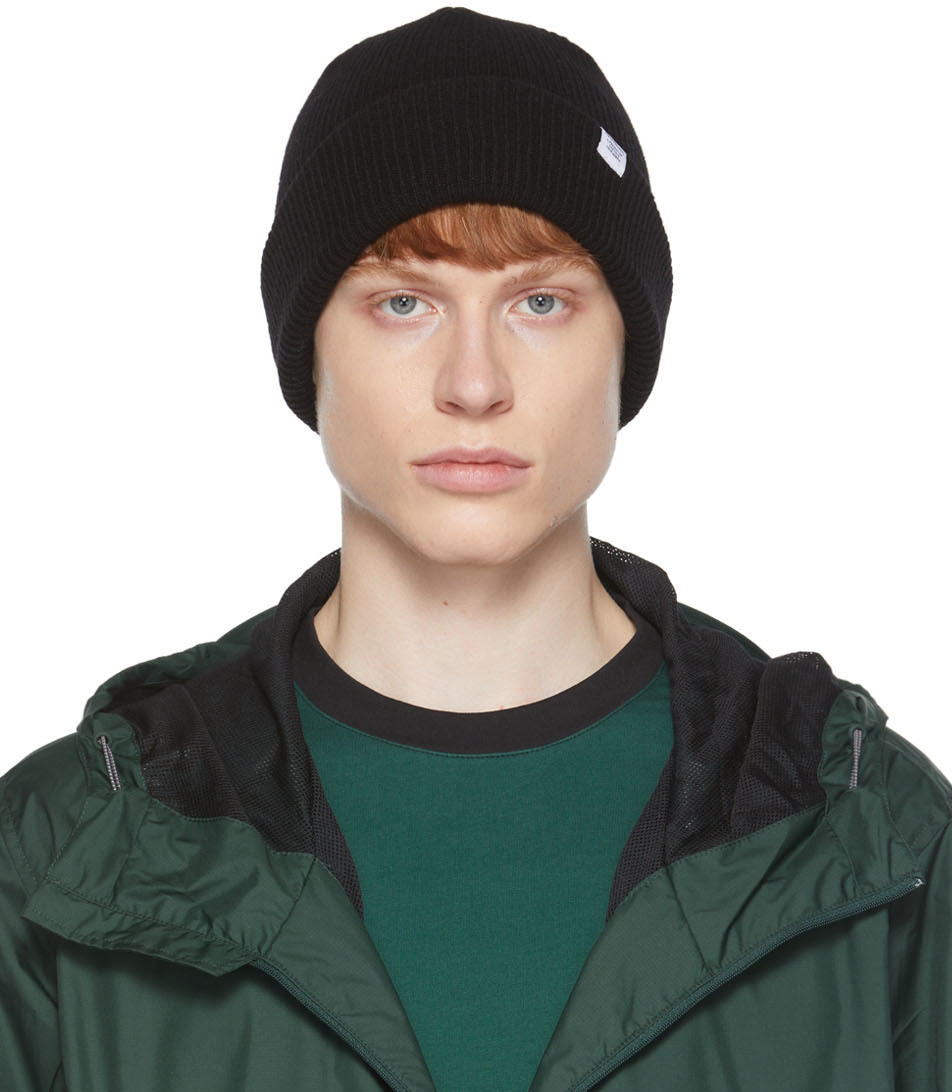 Black Norse Beanie by Norse Projects on 