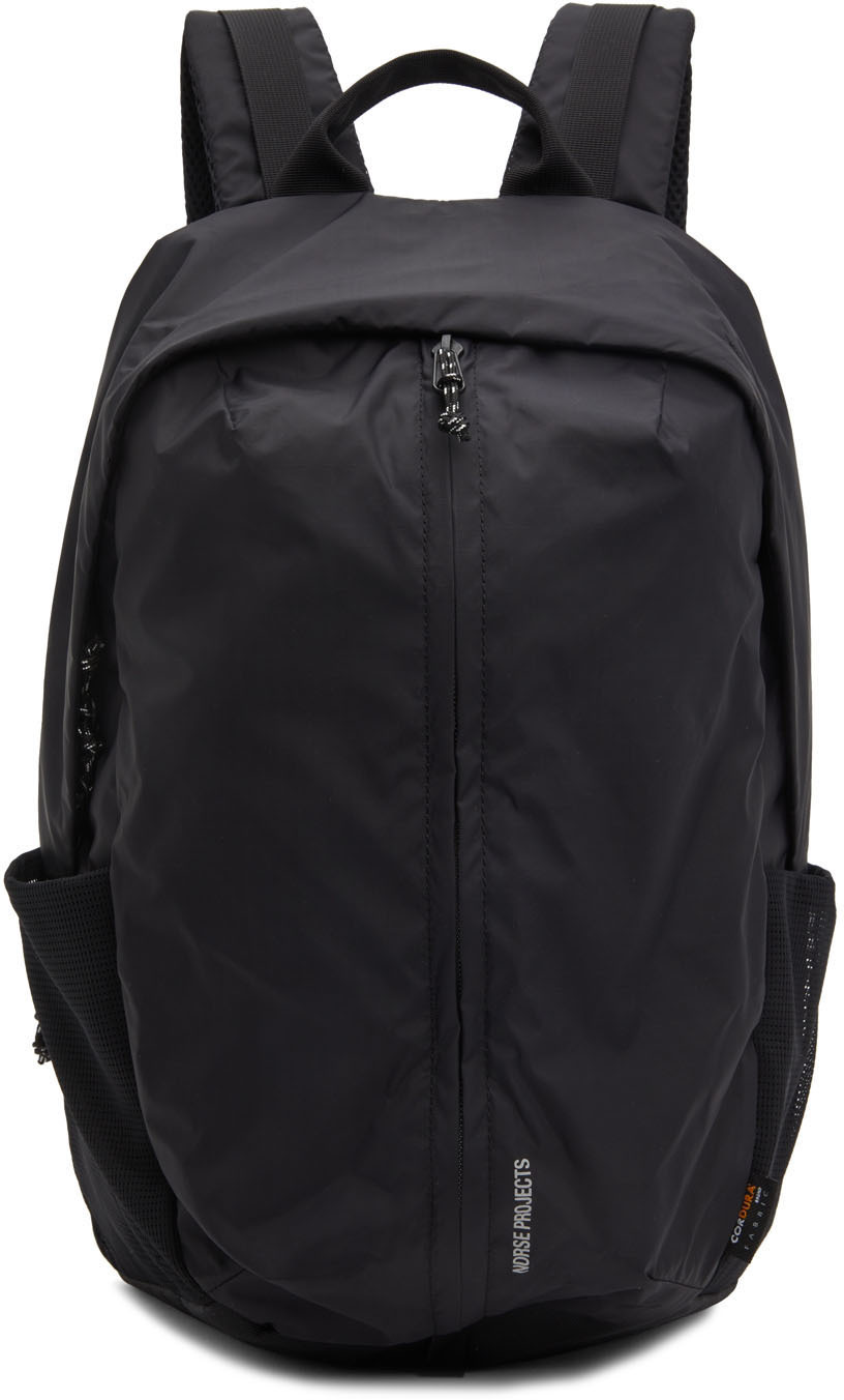 Norse Projects Black Cordura Backpack In 9999 Black