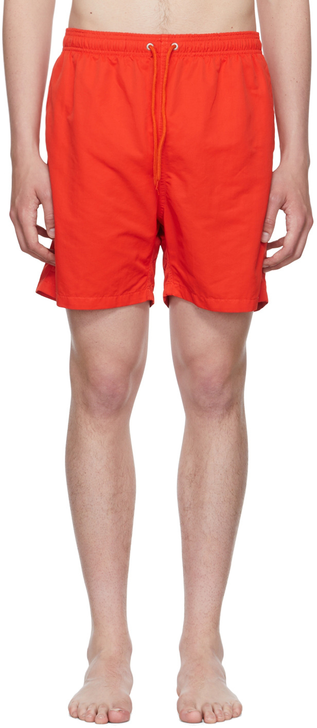 Orange Hauge Swim Shorts by Norse 