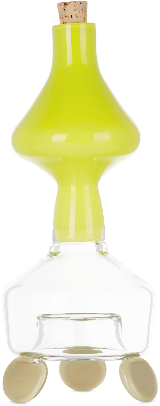 Sticky Glass Green Glass Flycatcher In Lime And Latte