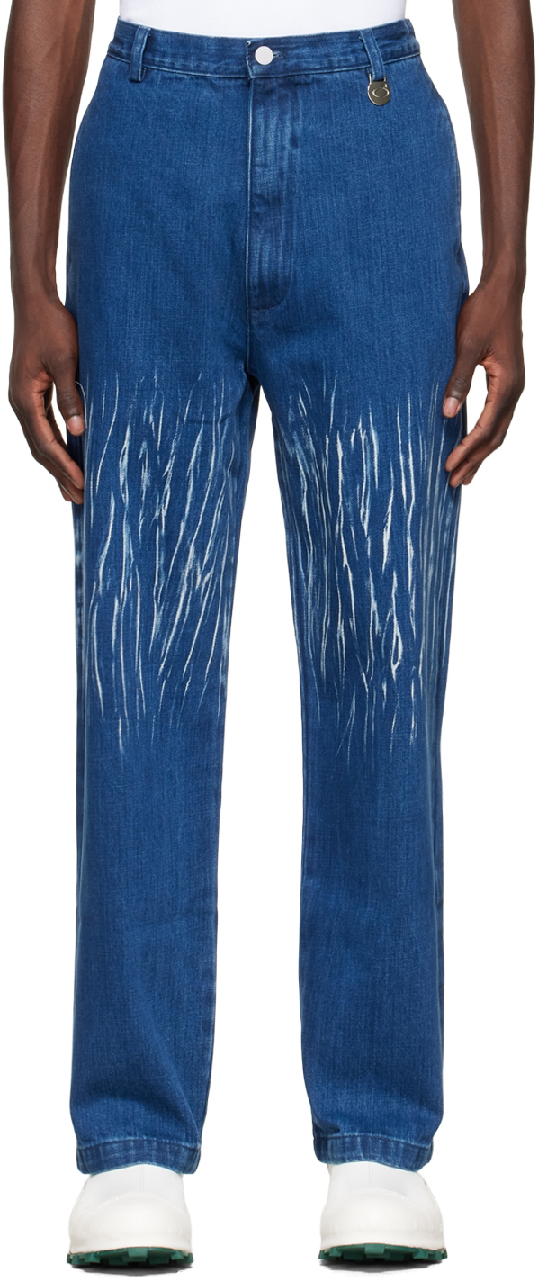 Indigo Straight Jeans