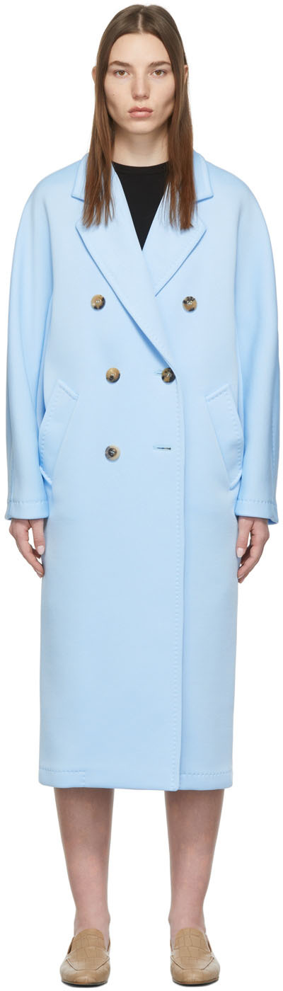 Max Mara Blue Madame2 Coat