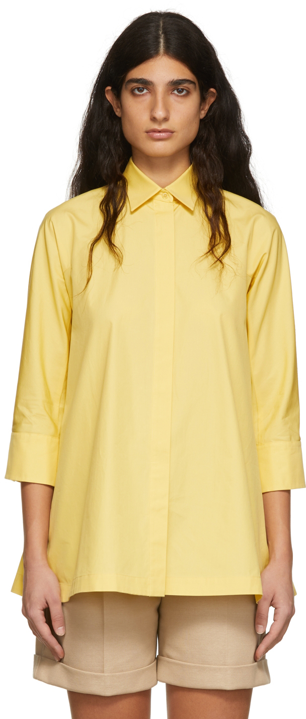 Max Mara Yellow Ariccia Shirt