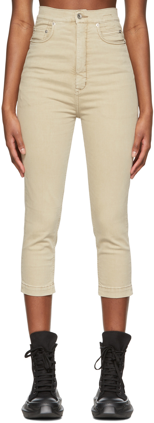 Beige Bolan Jeans