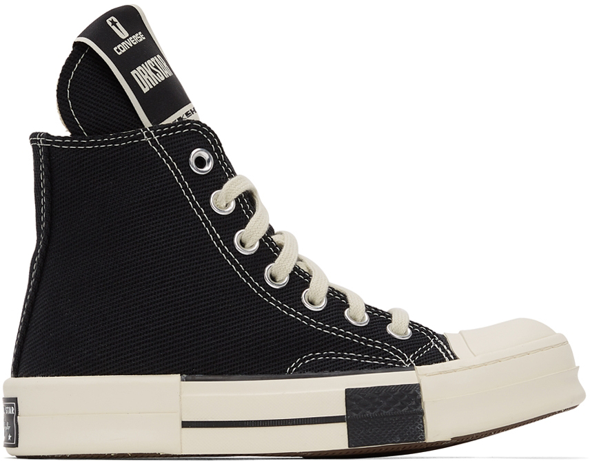 Rick Owens Drkshdw Black Converse Edition Drkstar Hi Sneakers | ModeSens