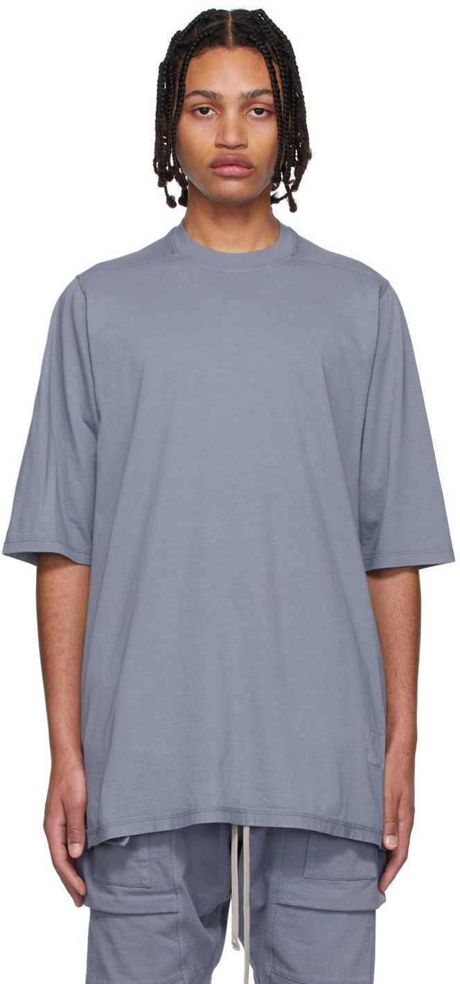 Rick Owens Drkshdw Grey Jumbo T-Shirt | Smart Closet