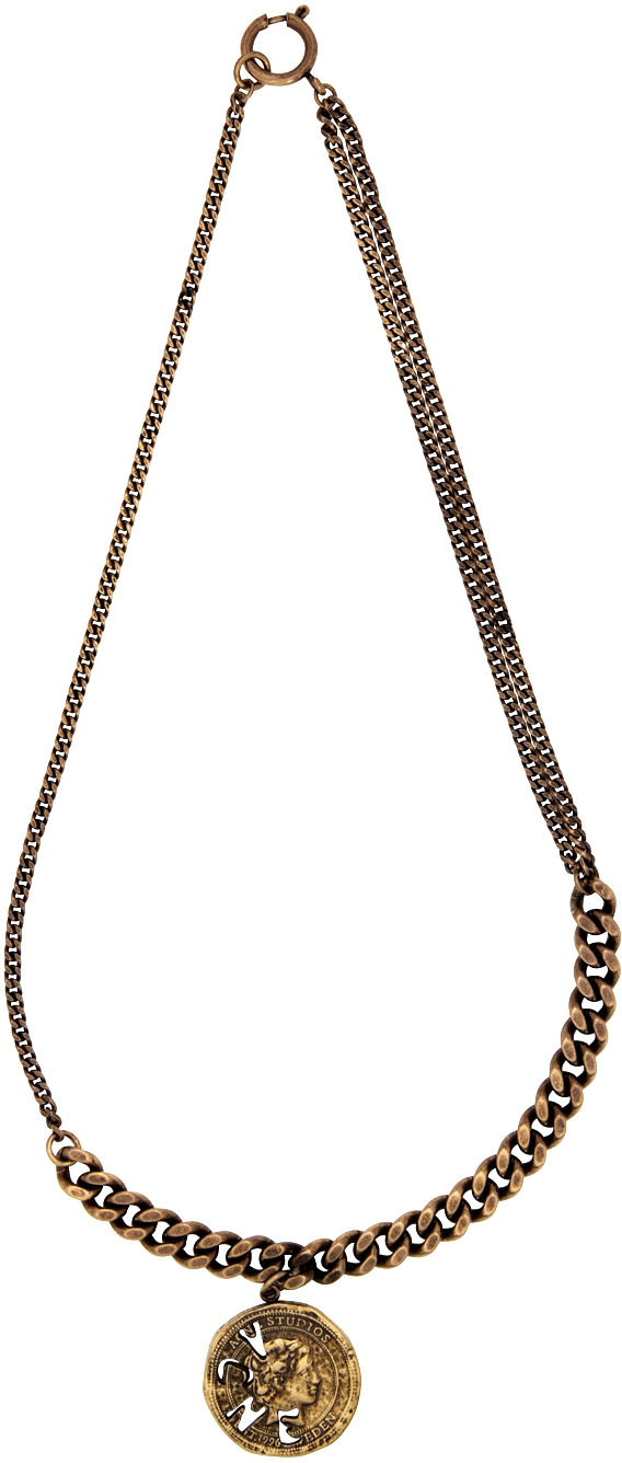 Acne Studios: Gold Agnetta Coin 