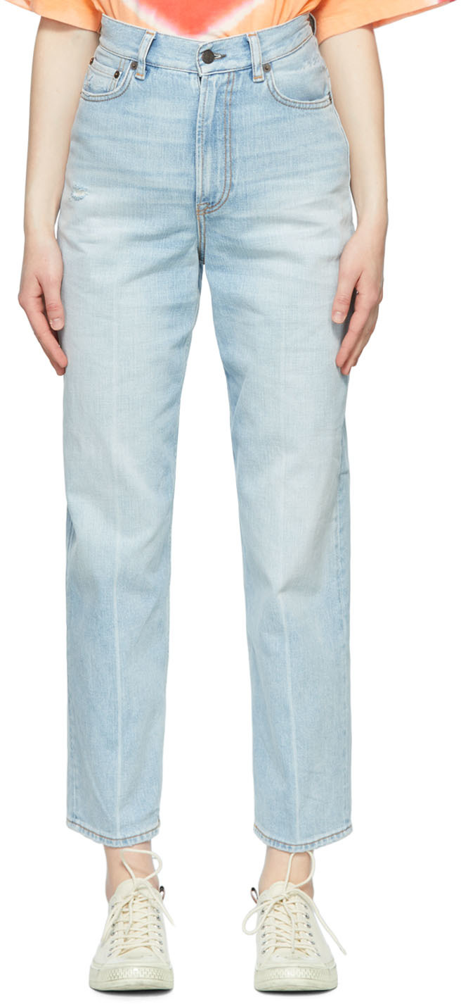 Acne Studios Blue Relaxed-Fit Jeans