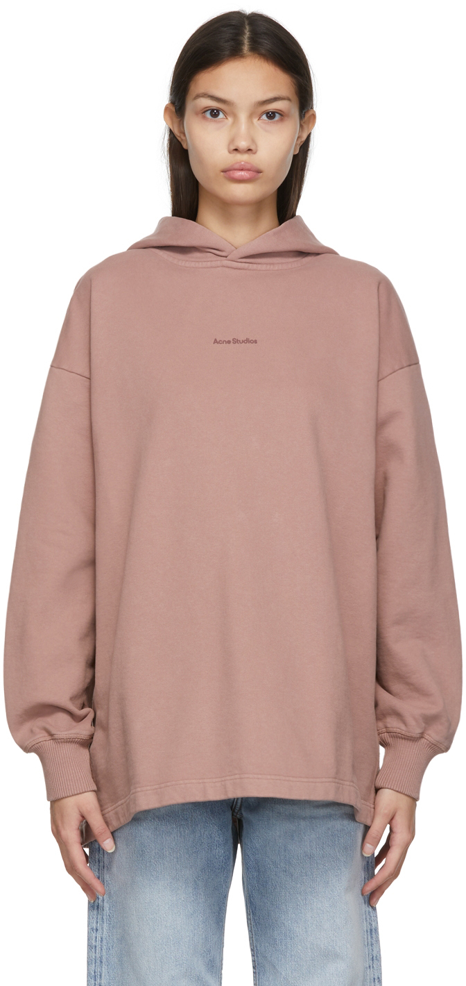 Acne Studios Pink French Terry Hoodie