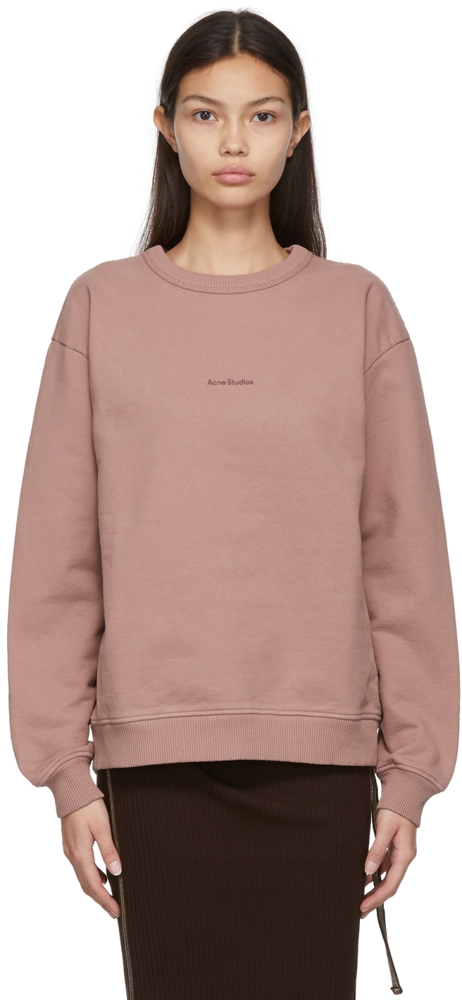 Acne Studios Pink Print Sweatshirt