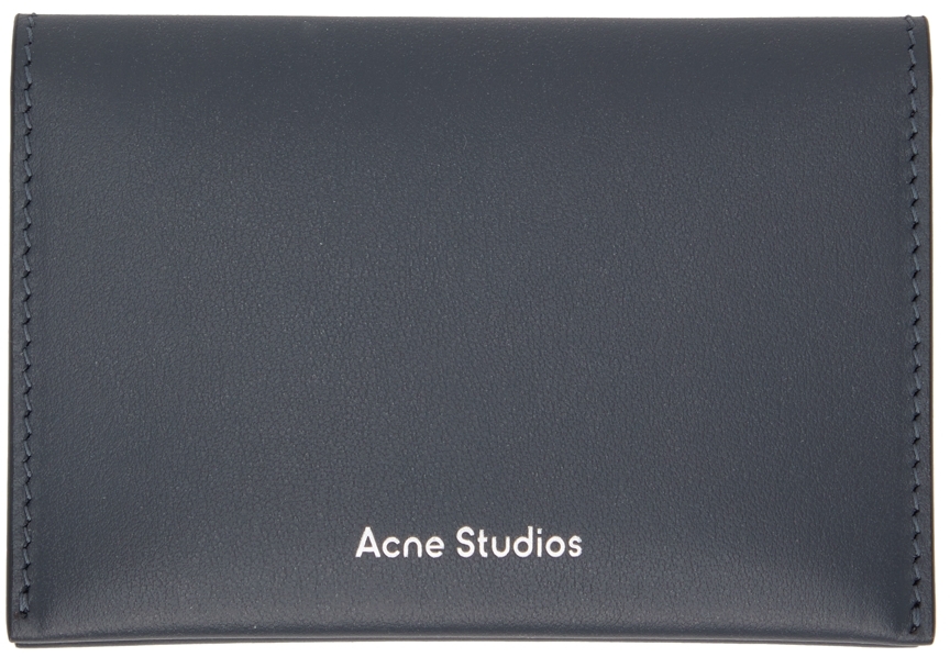 acne studios flap card holder