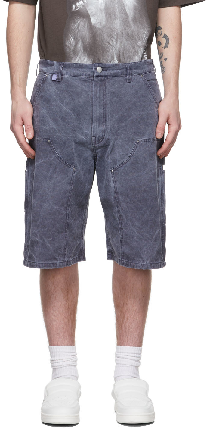 Acne Studios Grey Workwear Shorts