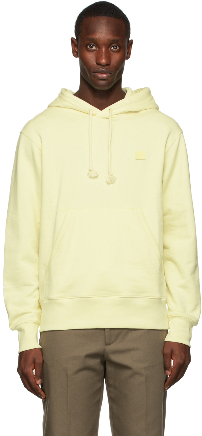 Acne Studios Yellow Patch Hoodie