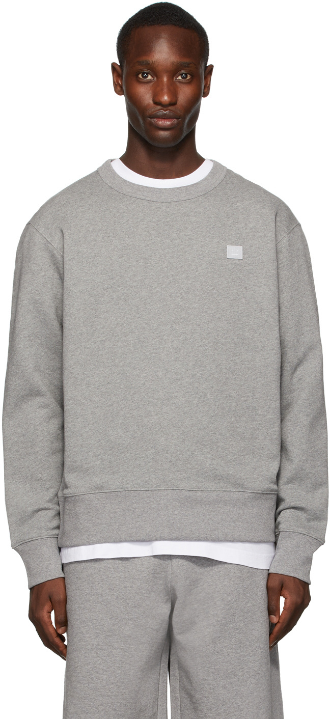 Acne Studios Grey Patch Sweatshirt