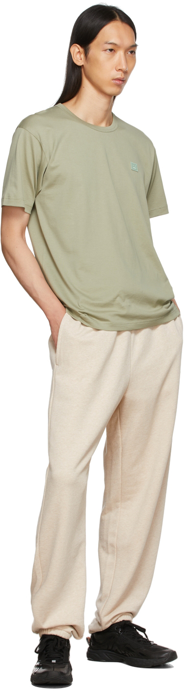 Acne Studios グリーン ロゴ Tシャツ