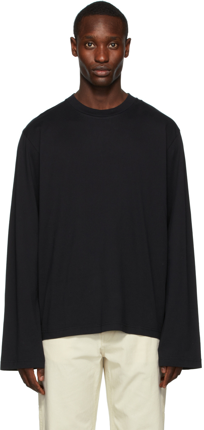Acne Studios Black Long Sleeve T-Shirt