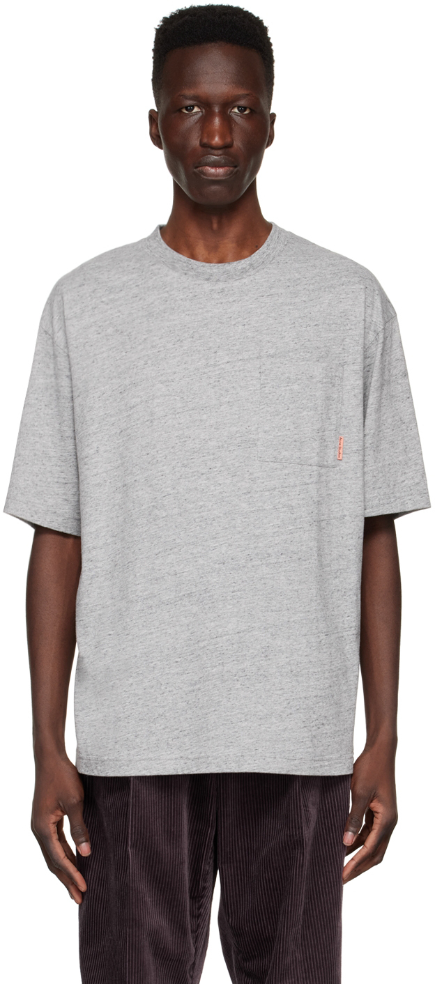 Acne studios grey t shirt Clearance