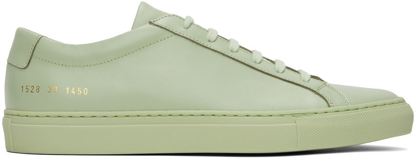 Common Projects Green Original Achilles Sneakers | Smart Closet