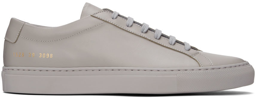 Common Projects Grey Original Achilles Sneakers