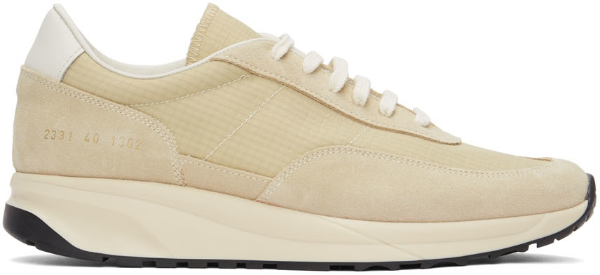Common Projects Tan Track 80 Low Sneakers
