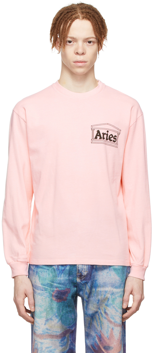 Aries pink t shirt Outlet