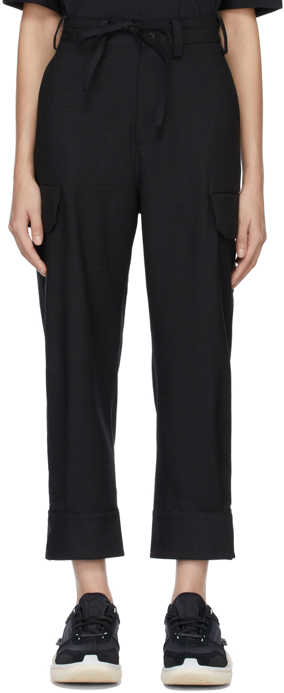 Black Classic Sport Uniform Trousers