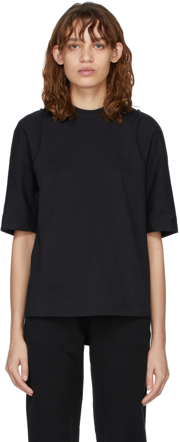Y-3 Black Classic Tailored T-Shirt