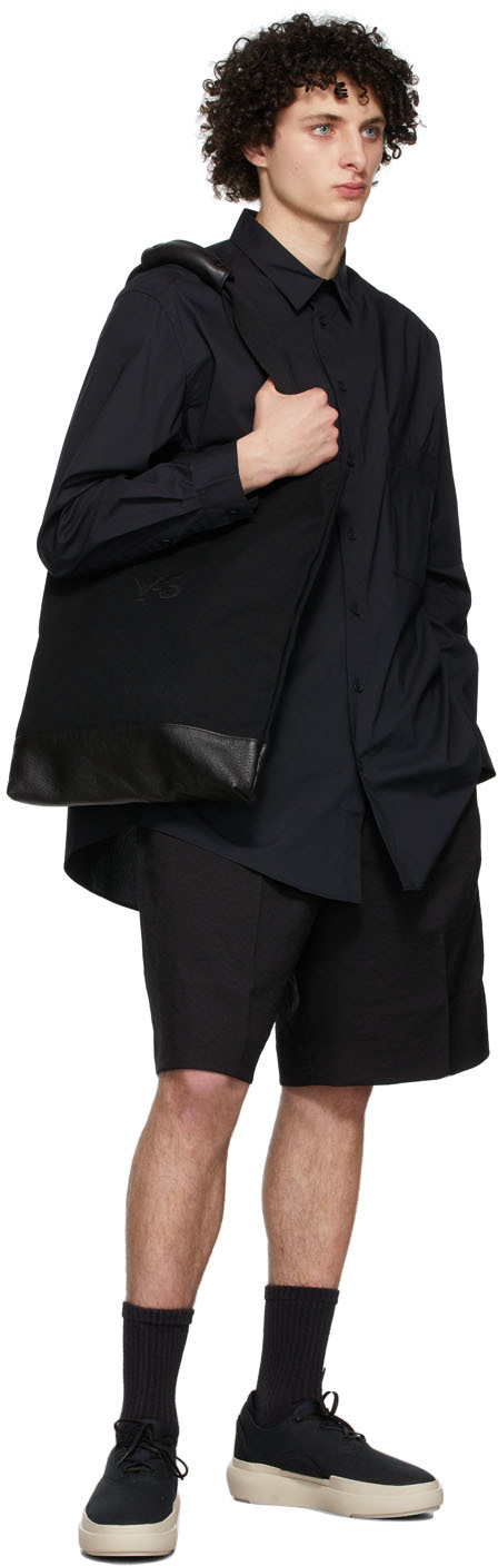 Y-3 ブラック ロゴ シャツ