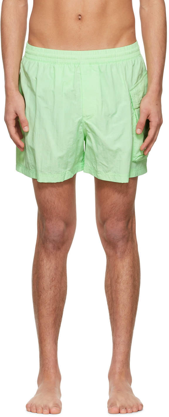 Green Nylon Sport Shorts Ssense Donna Sport & Swimwear Abbigliamento sportivo Shorts sportivi 