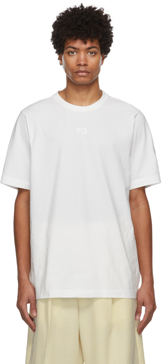 Y-3 White CH1 Logo T-Shirt
