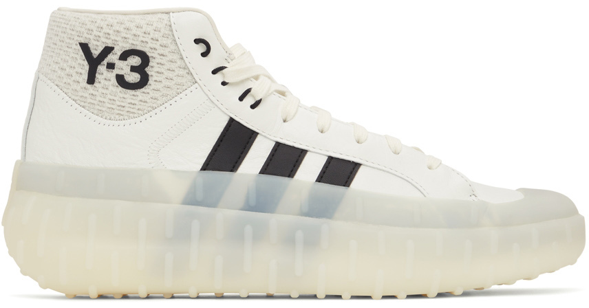 Y-3 White GR.1P High Sneakers