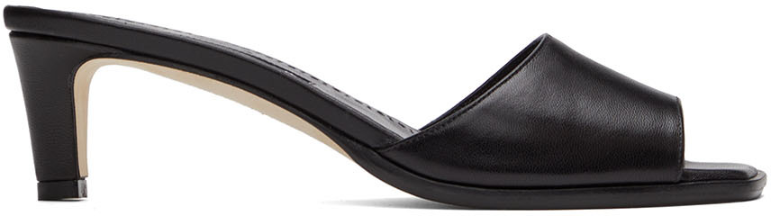 Manolo Blahnik Black Araspemu Heeled Sandals