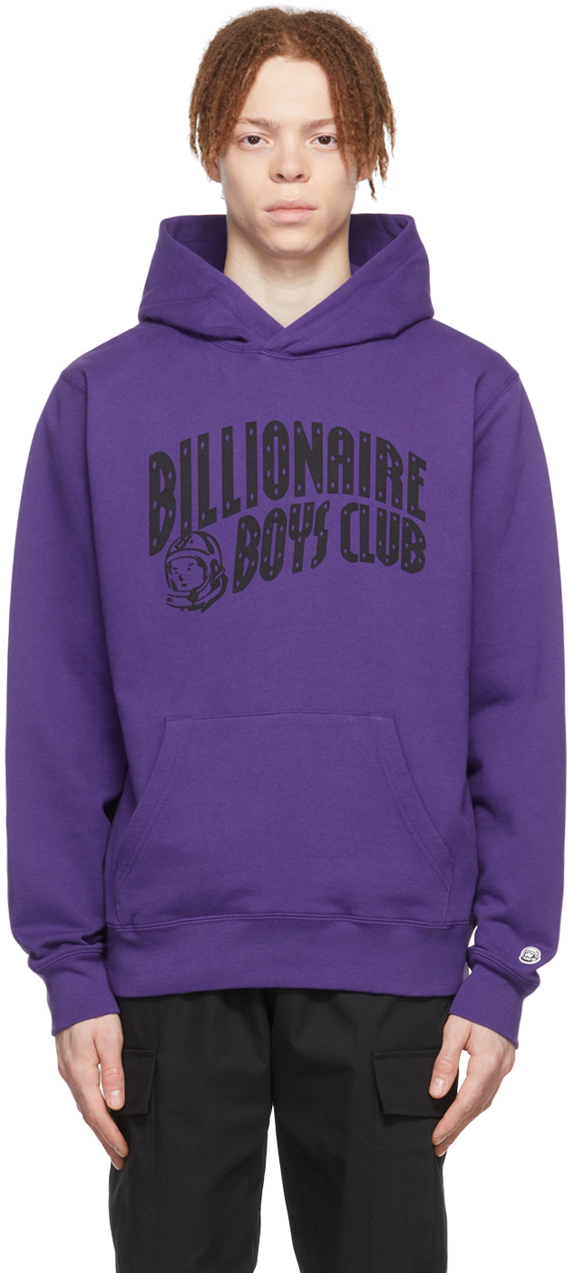Billionaire Boys Club Purple Cotton Hoodie