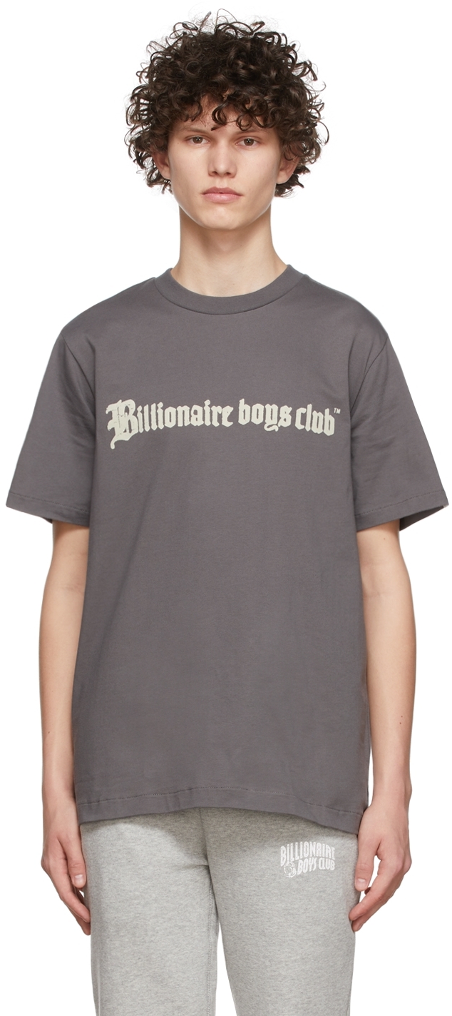 Billionaire Boys Club Gray Old English T-Shirt