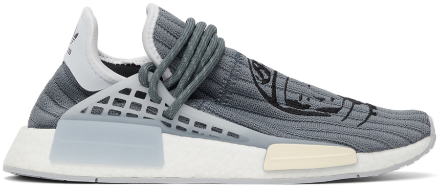 Billionaire Boys Club: Adidas Edition Blue NMD HU Astronaut Sneakers |  SSENSE Canada