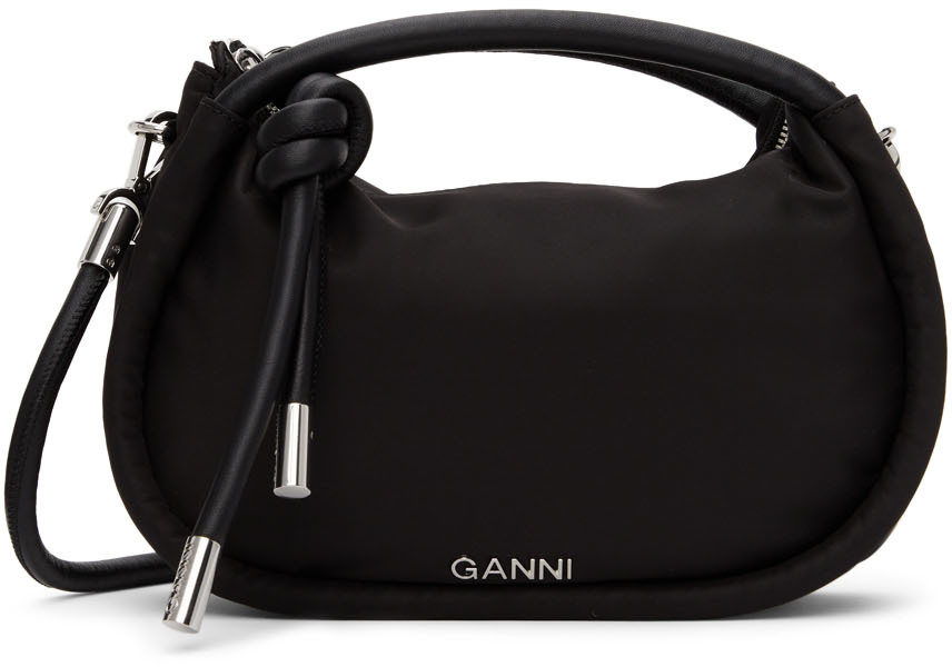 mini knot bag ganni