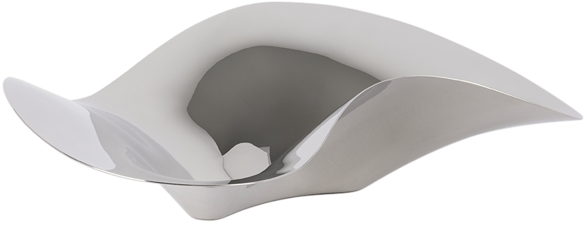 GEORG JENSEN SILVER BLOOM INDULGENCE STRAWBERRY BOWL