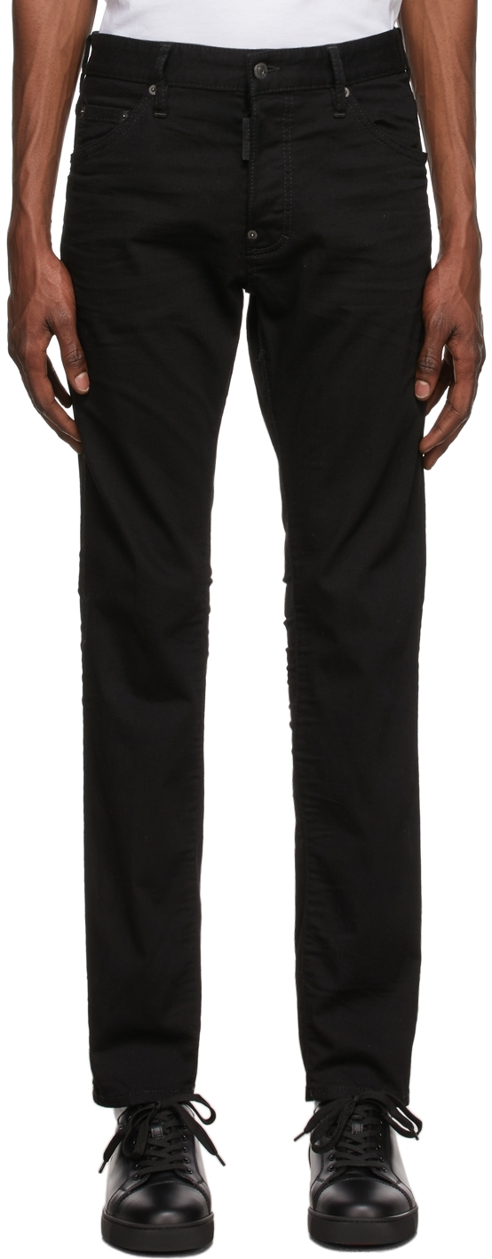 black dsquared jeans mens