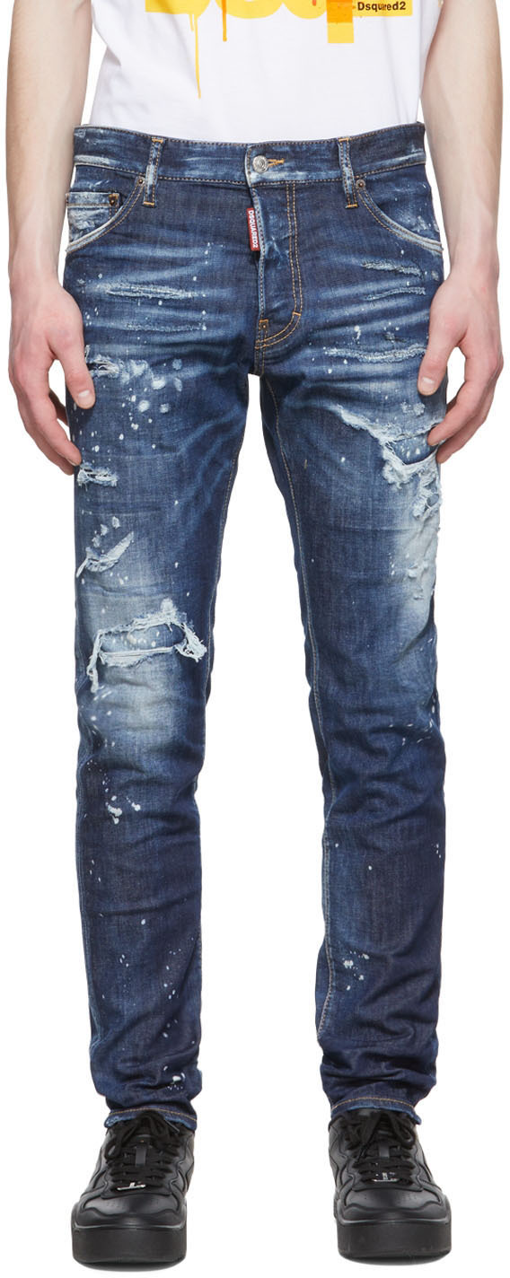 Dsquared2 Blue Ripped Jeans | Smart Closet