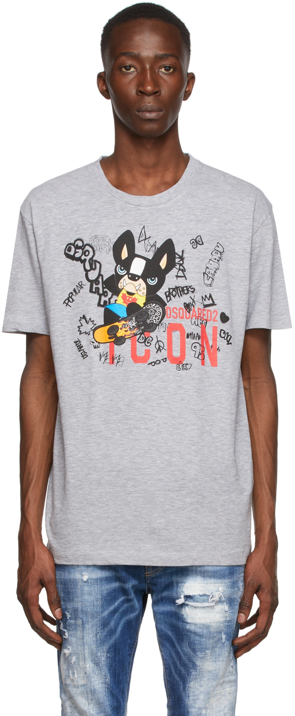 Grey 'Icon' Circo Cool T-Shirt
