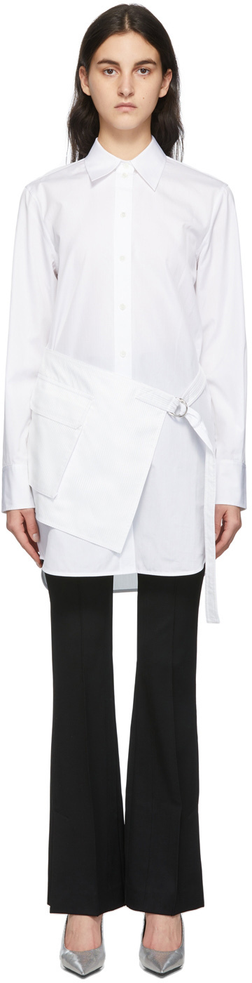 helmut lang shirt dress