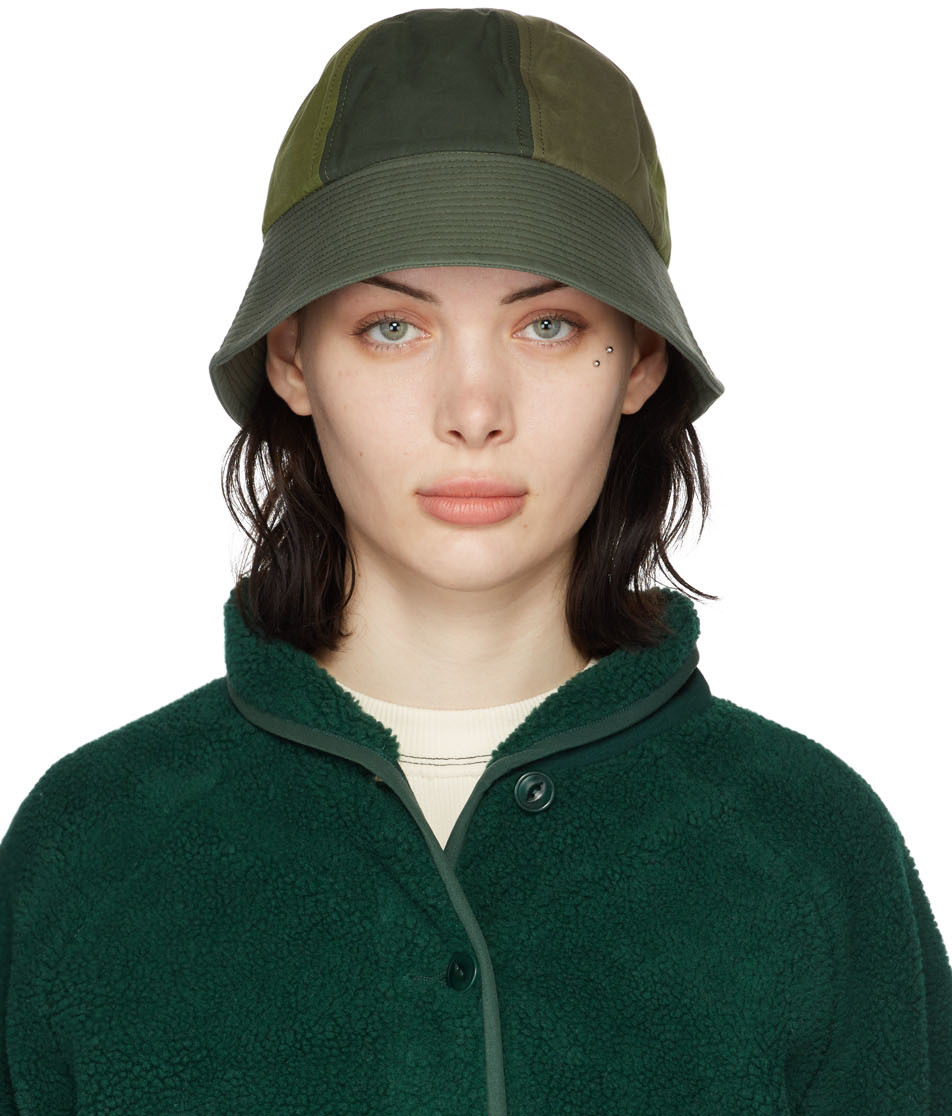 YMC: Green Gilligan Bucket Hat | SSENSE